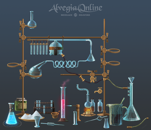Alvegia Online - Подборка концепт-арта по Альвегии, часть вторая